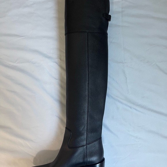 GUCCI Over The Knee Black Leather Boots w/Box EUR 37 | US 6 | UK 4 | hardly worn - Picture 5 of 16